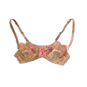 L'Agent by Agent Provocateur Willowe Bra - Pink - Size 32B